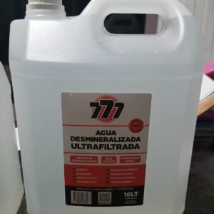 Agua desmineralizada 10 litros